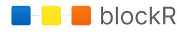 Blockr logo.